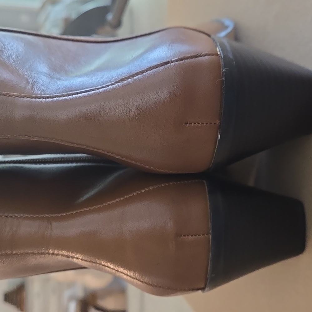 NEW Sanctuary Bourbon Leather Boots, 10M, NWT - Picture 5 of 14